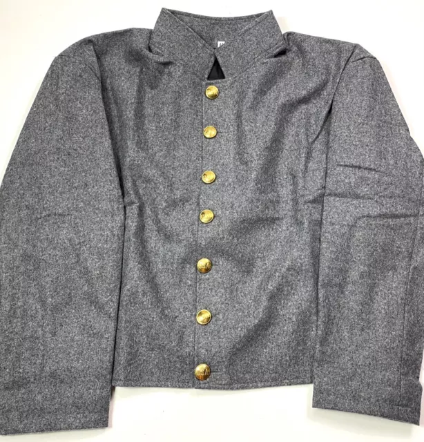 Civil War Cs Csa Confederate Infantry Shell Jacket-Large 44R