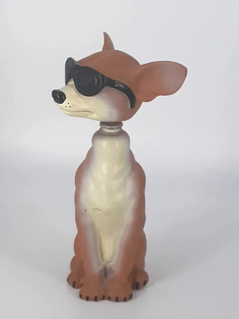 Bobblehead Chihuahua Coin Bank 1998 - Street Players Vintage
