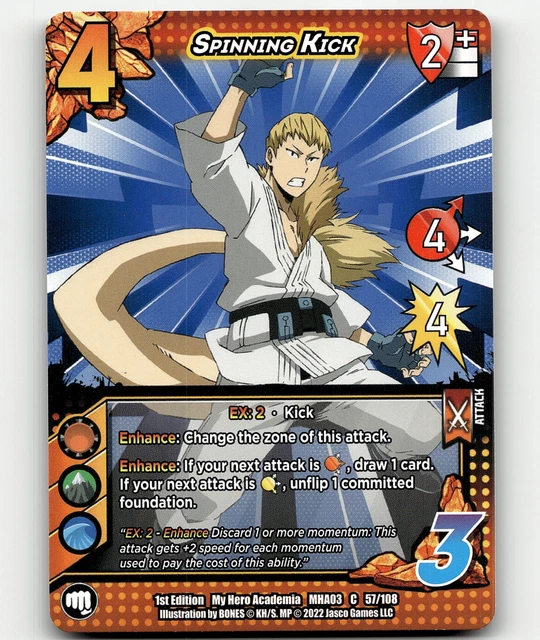 UniVersus Spinning Kick My Hero Academia: Heroes Clash 1st Edition C