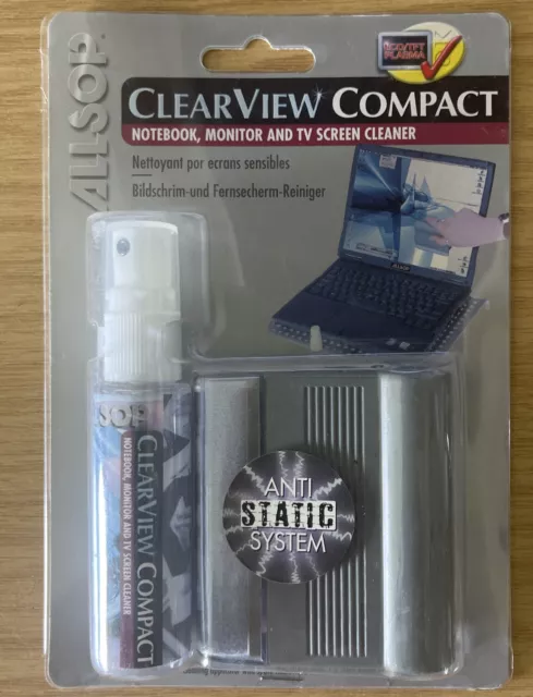 Allsop Clearview Compact Screen Cleaner for TV, LCD, notebook & monitor 1 x 30ml