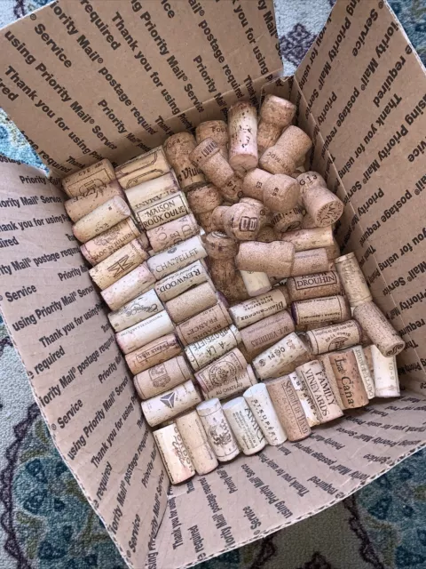 400+ Natural Wine Corks— 🍾Champagne & 🍷Wine *No Synthetic Corks* Cork Crafts