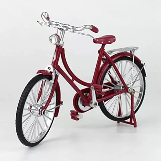 Metal Bike Model Vintage Bicycle Decor Bicycle Art Ornaments Figurines Iron2679