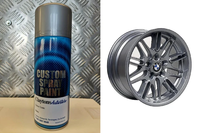 Peinture Aérosol BMW A56 Shadow Chrome Basecoat - Prêt à L'emploi, Fabriqué Au Royaume-Uni