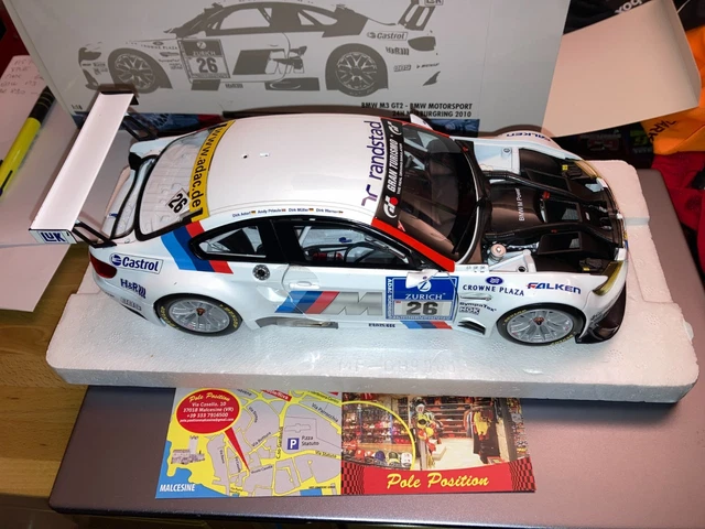 MINICHAMPS BMW M3 GT2 Jeff Koons Art Car #79 - Le Mans 2010 1/18