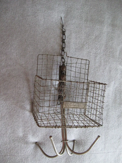 Gilman Colorado Eagle Mine Miners Dry Change Basket  & Hook-Union Sanitary Tag-
