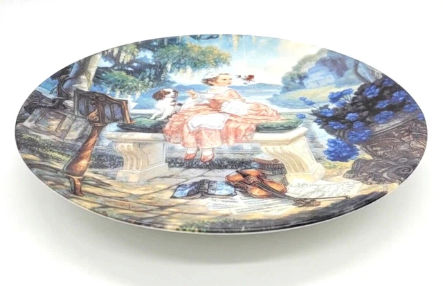 Scott Gustafson Classic Mother Goose "Little Miss Muffet" Collector Plate w/COA 3