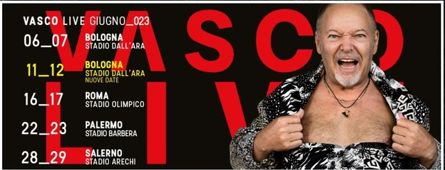 Biglietto concerto Vasco Rossi