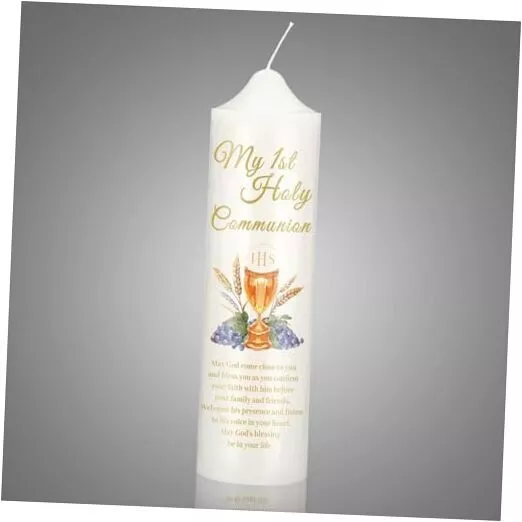 My First Holy Communion Prayer Candle Religious Gift Candle Holy Communion