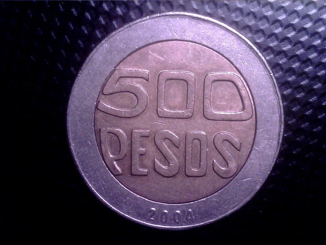 Colombia    500   Pesos   2004          Sept21