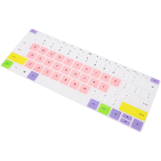 Zerone Silikon Tastaturschutz - Transparente Abdeckung Für 12-15 Zoll Laptops