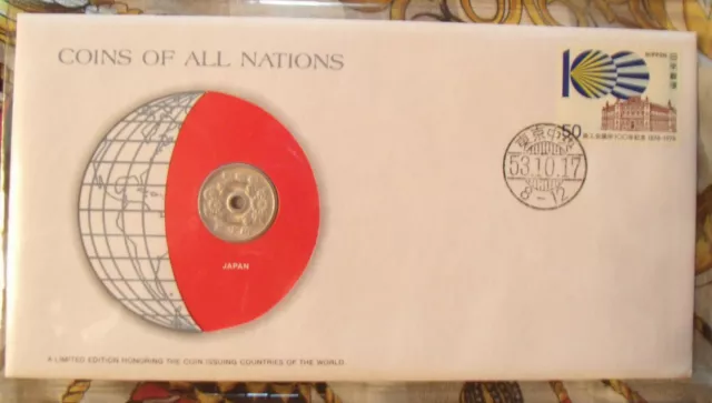 Coins of All Nations Japan 50 Yen 1978 UNC