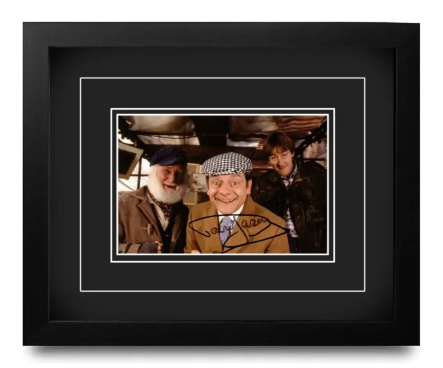 Sir David Jason Hand Signed 6x4 Photo 10x8 Picture Frame Only Fools & Horses COA