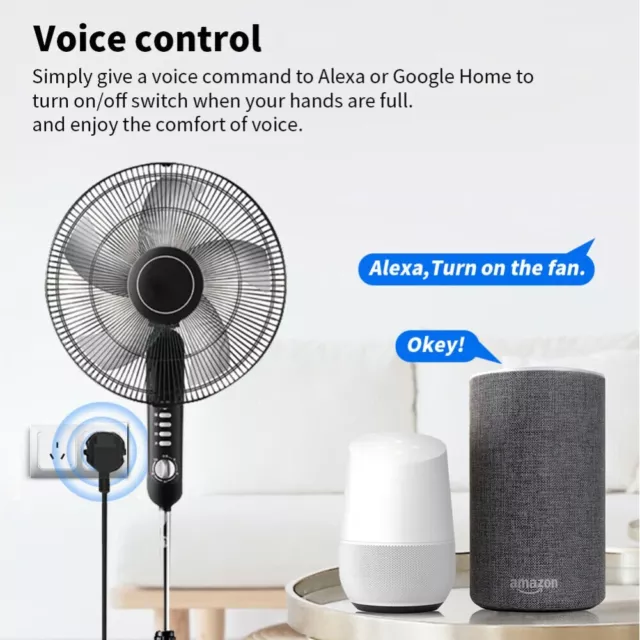 Tuya WiFi / Zigbee 16A Smart  Socket Plug Voice Control for Alexa Google Home AU 3