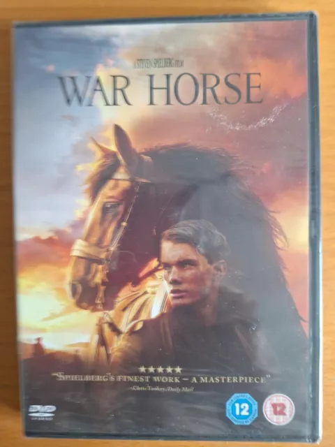 War Horse DVD Drama (2012) Jeremy Irvine new sealed