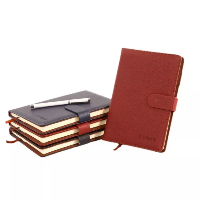Hard Cover PU Leather Notebook Creative Office Notepad A5 Business Notebook