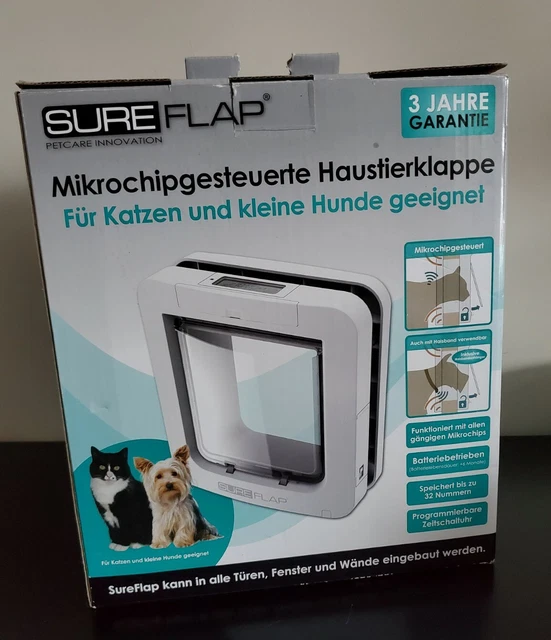 Sureflap Microchip Pet Door (SUR101) white Boxed With Instructions