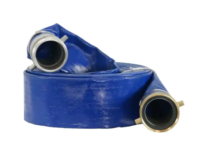 Duromax 2 in. x 50 ft. Water Pump Discharge Hose Roll-Flat Design