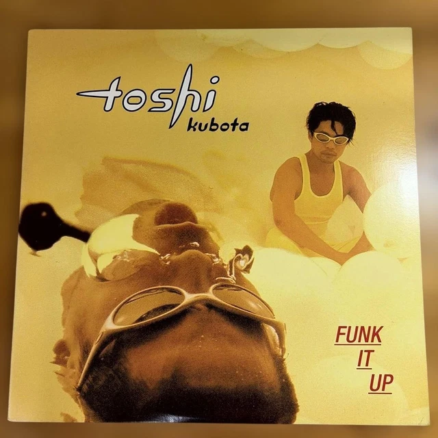 TOSHI KUBOTA / FUNK IT UP ’95 LAタワレコで購入！ TOSHI KUBOTA FUNK It Up 1995 12