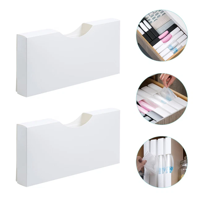 2pcs Mülleimer Bag Box Spender Küche Müllbeutel Organizer Plastiktütenboxhalter