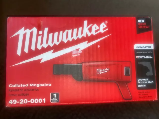 Milwaukee 49-20-0001 Drywall Collated Magazine Attachment new in box