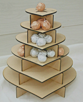 Un 551 FERRERO Rocher Cuore XL V8 CIAMBELLA DONUT Stand Candy Cart WEDDING TAVOLO 