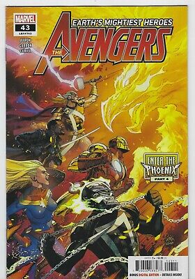 Marvel AVENGERS #43 1st Prt A Cover & #44 A Cover 1st Prt 1st APP NEW PHOENIX!