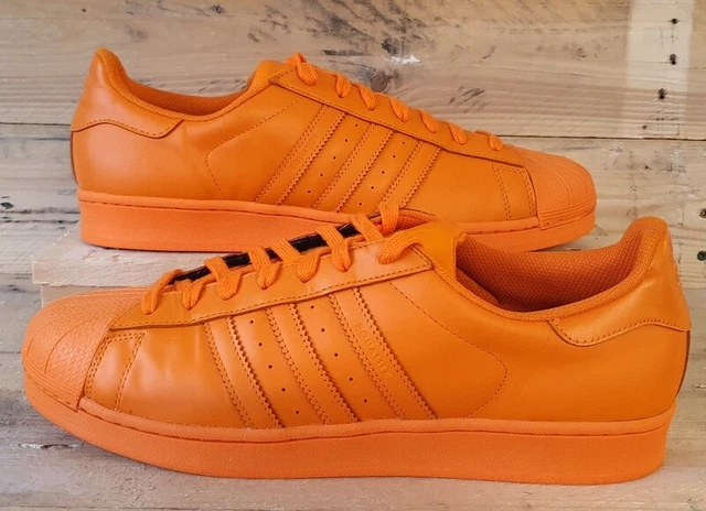 ADIDAS SUPERSTAR X Pharrell Williams Low Trainers UK12 US12.5 EU47
