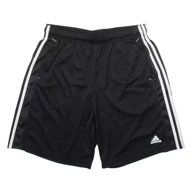 ADIDAS Mens Sports Shorts Black L W30