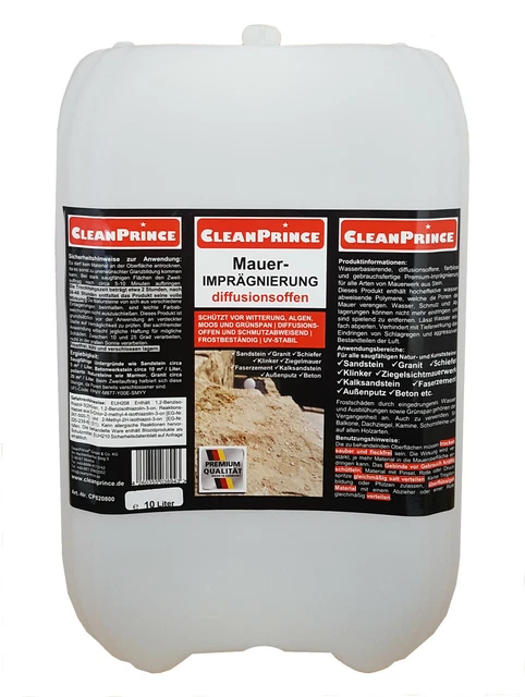 Impregnación de pared 10 litros | Horenisca hormigón granito piedra natural impregnación