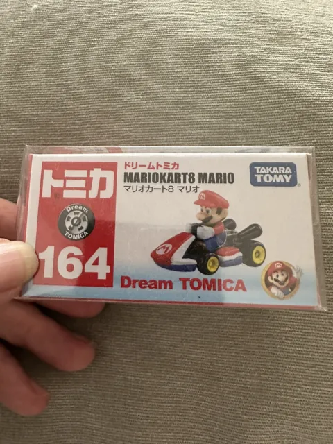 Takara Tomy Dream Tomica No. 164 Mariokart8 Mario UK STOCK