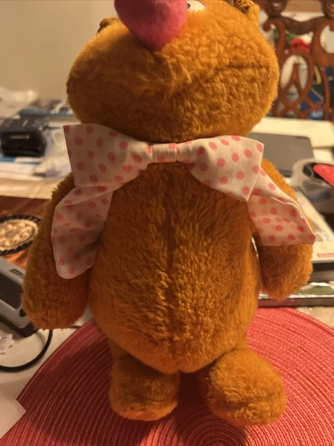 Vintage 1976 Muppets Fozzie Bear 14" Plush Doll Fisher Price Jim Henson Muppets