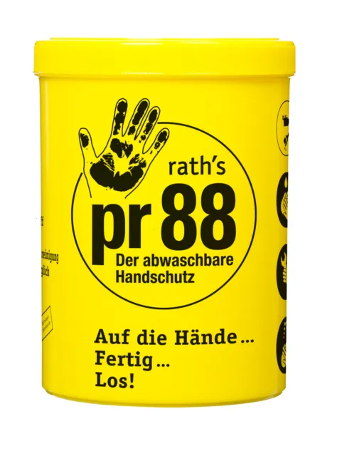 rath's pr88 crema proteggi mani protezione pelle guanto lavabile 1000 ml 1L PR 88