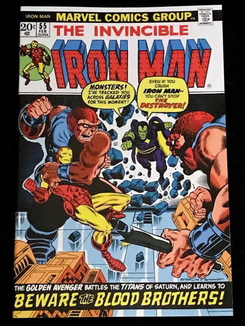The Invincible Iron Man #55 Facsimile Comic Book