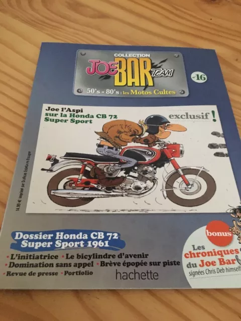 Joe Bar Team n° 16  collection moto revue magazine 50's 80's les motos cultes