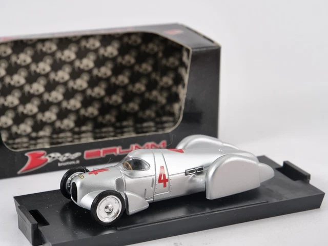 Brumm AUTO UNION TYP C N°33 – AVUSRENNEN 1937 – L. Fagioli – 1/43 – Neuf