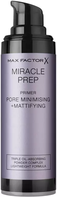 Max Factor Miracle Prep Pore Minimising and Mattifying Primer, 30ml