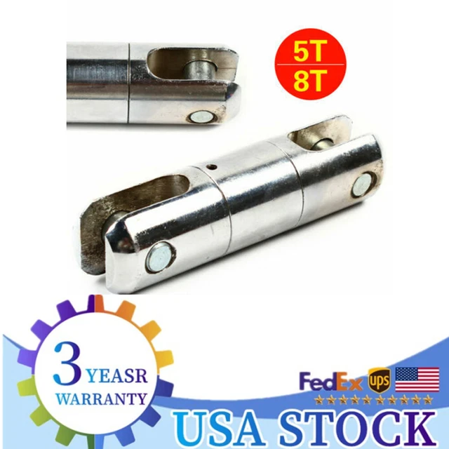 5 TON CABLE Pulling Swivel Wire Line Rope Ball Bearing Swive 50kN load