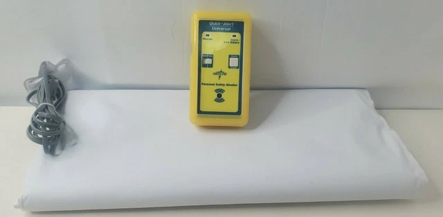 Medline Quick-Alert Universal MDT9100 Tested Clean Pressure-Sensing Safety Alarm