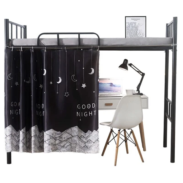 Dorm Bunk Bed Curtain Single Bed Tent Curtain Dust-Proof Bed Canopy Single Sl... Dorm Bunk Bed Curtain Single Bed Tent Curtain Dust-Proof Bed Canopy Single Sl...