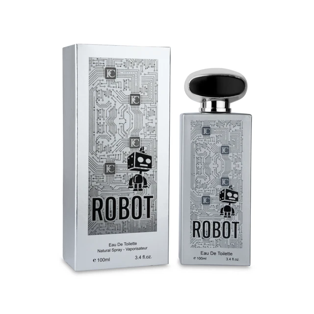 NEW ROBOT EAU De Parfum for Men Spray 3.4Oz100ml Everyday Perfume