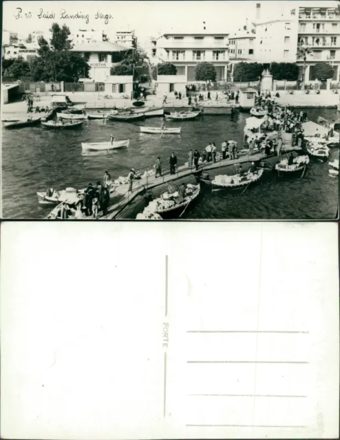 Port Said Landing Stage RP Real Photo 2