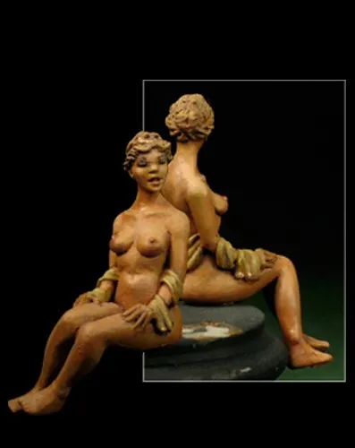 Classic Nude #4 Little Dragonettes Il vecchio drago miniature pin up LD07