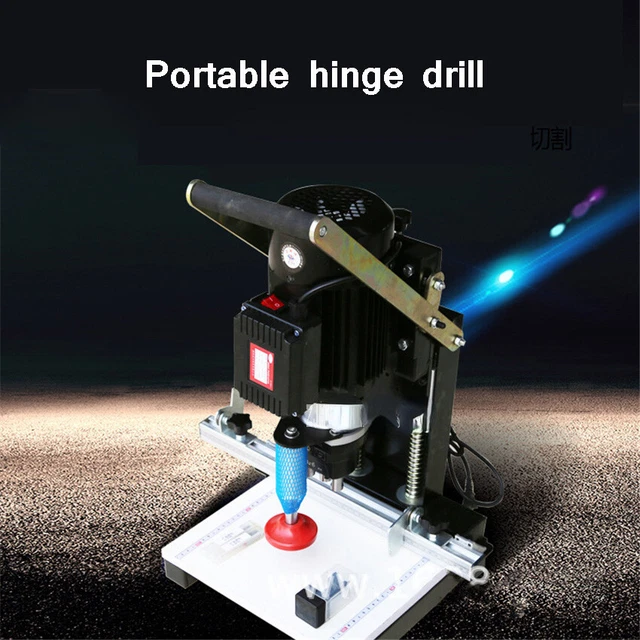 Cabinet Furniture Plate Drill Hole Punching Machine Hinge Drilling Machine 220V