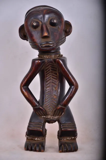 African tribal Art,nice zande statue from Democratic Republic of Congo.