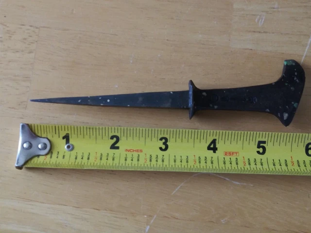 Antique Vintage Forged Iron Mine Hook Plant Lantern Hanger Spike Free Shipping 3