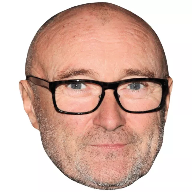 Phil Collins (Glasses) Masques de celebrites