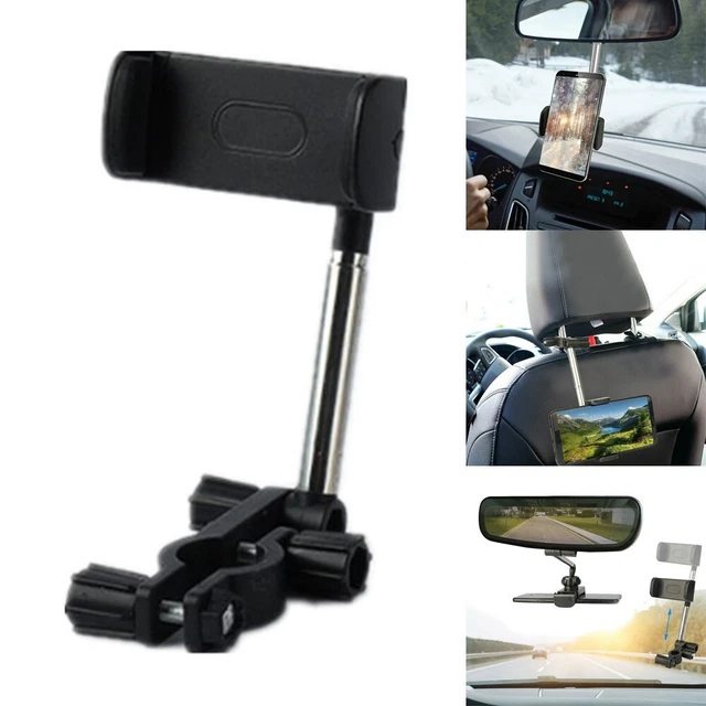 Universel Voiture Arrière Vue Miroir Support GPS Portable Support 360° Rotation