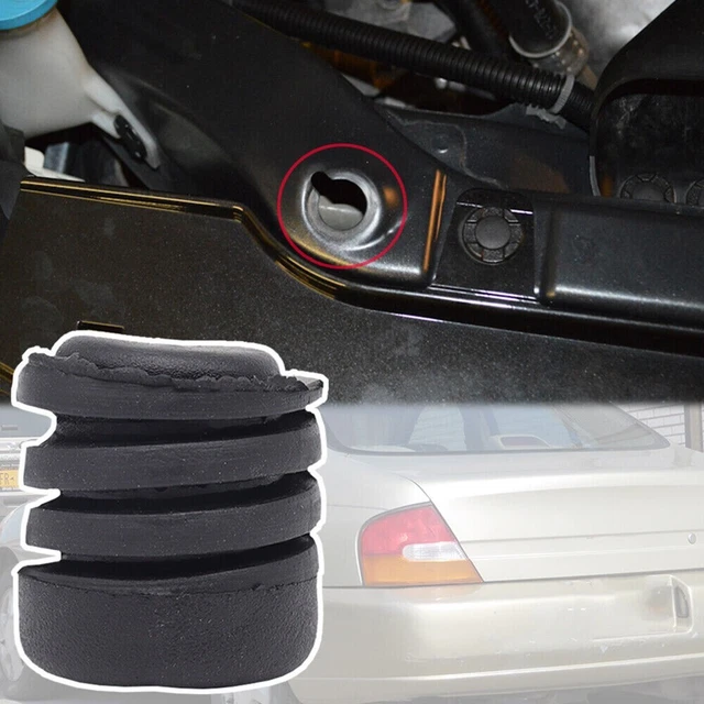 Schwerlast Motorhaube Motorhaube Tür Puffer Kissen für Nissan Altima schwarz