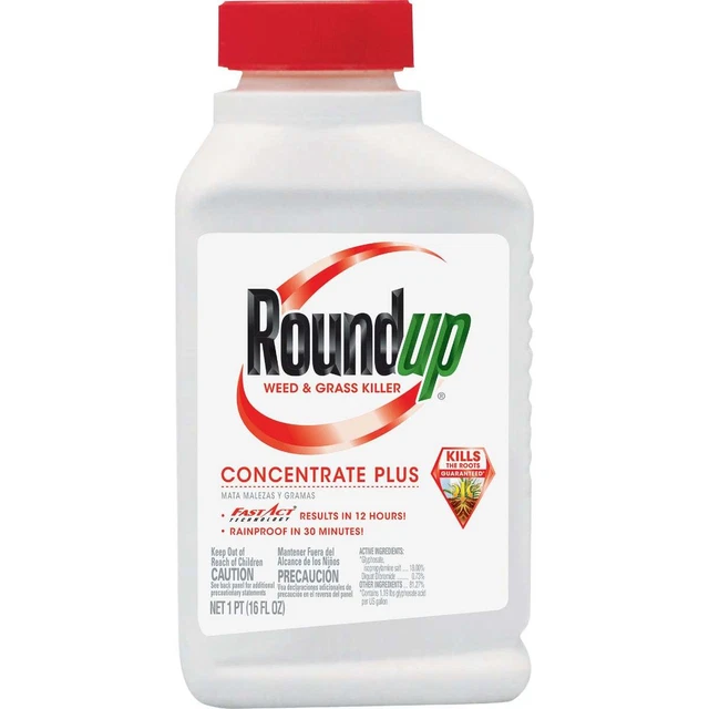 Roundup 1 Pt. Concentrate Plus Weed & Grass Killer 5003610 Roundup 5003610 1 Pt.