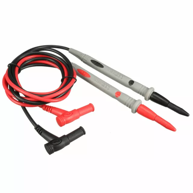 2pcs  1000V 10A 4mm Banana Plug 42.5'' Test Leads Probe for Digital Multimeters